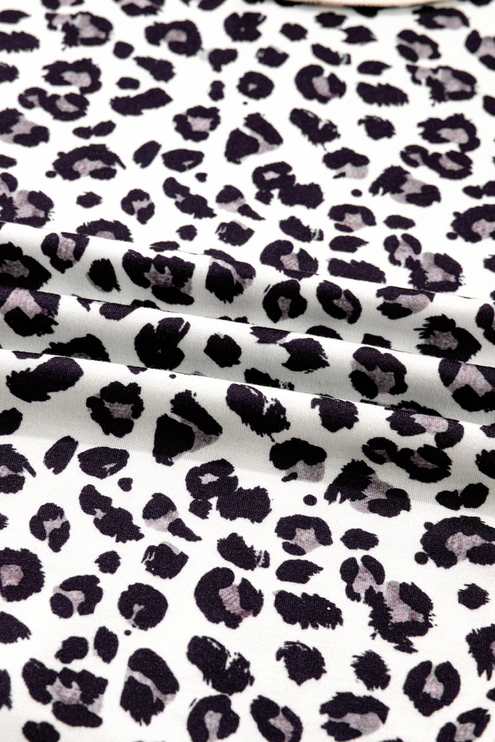 Geometric Leopard Sweater