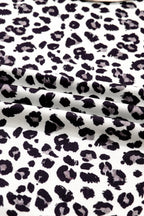 Geometric Leopard Sweater