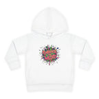 Toddler Hoodie — 'Dance Like a Weird' Colorful Graffiti Pullover