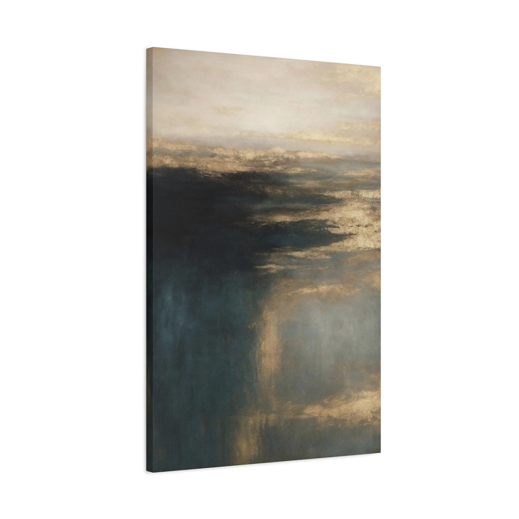 Abstract Stormy Seascape Canvas