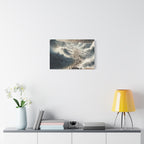 Biblical Exodus Wall Canvas — Parting of the Red Sea Matte Stretched Canvas