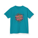 Kids T-Shirt — "Embrace Your Weird" Colorful Splash Graphic