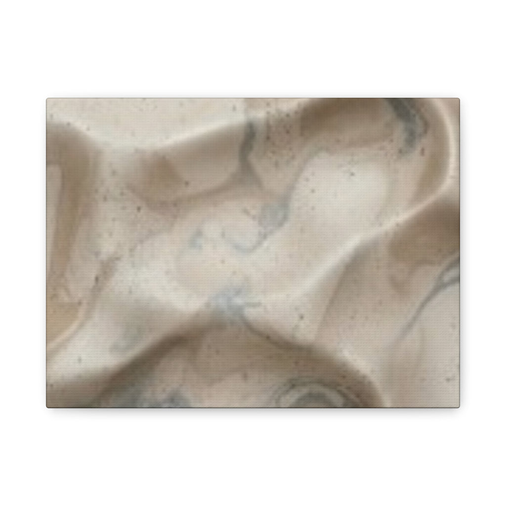 Abstract Neutral Marble Canvas Wall Art — Matte Stretched 1.25"