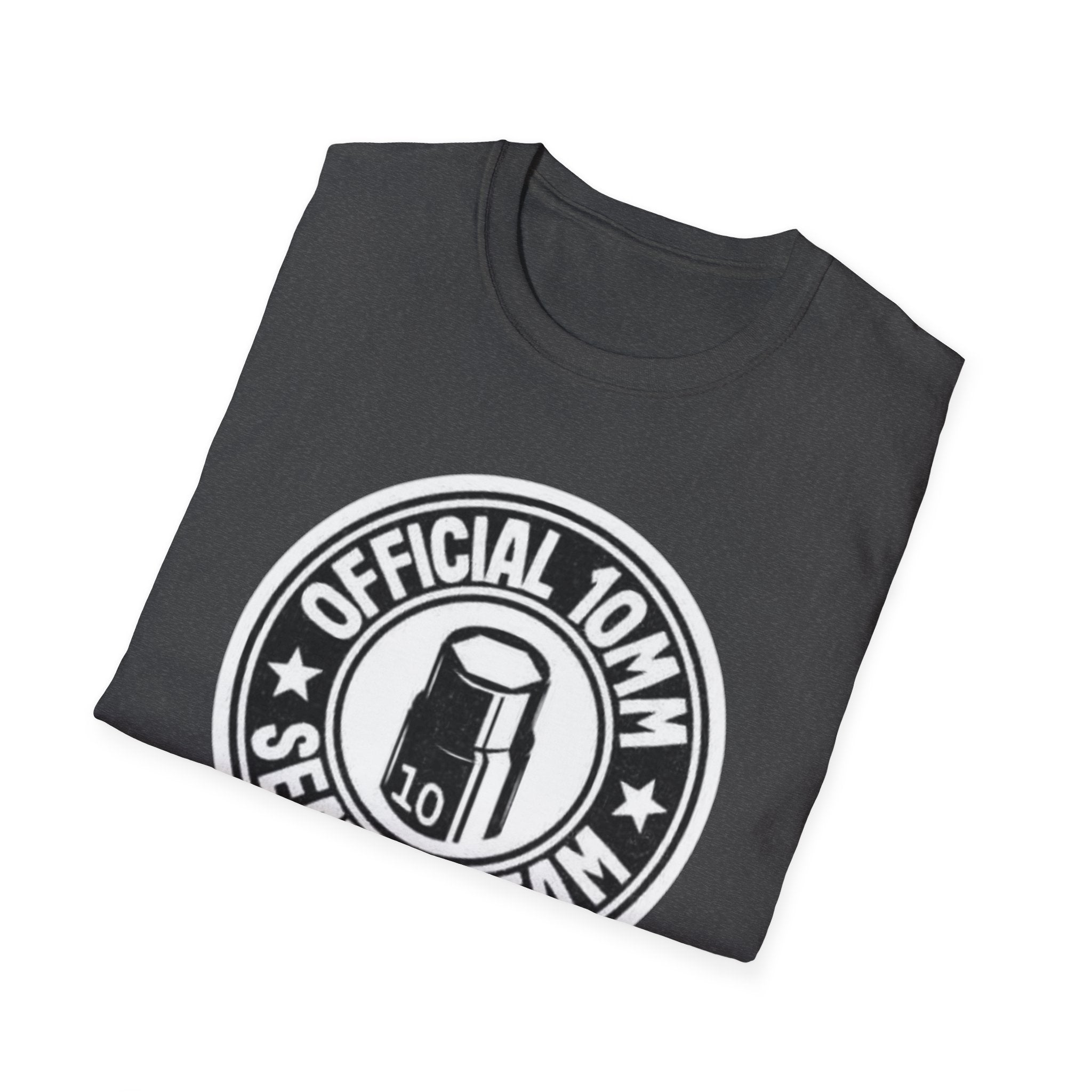 10mm Search Team T-Shirt – 'Official 10MM' Logo Tee