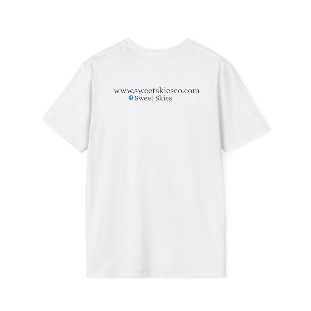 Sweet Skies Logo T-Shirt — Branded Crew Neck Tee