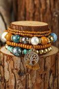 Boho Beaded Bracelets Set