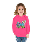 Toddler Hoodie — 'Stay Wild' Graffiti Daisy Pullover
