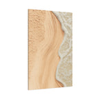 Coastal Beach Canvas Print – Sandy Shoreline Wall Art