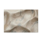 Abstract Neutral Marble Canvas Wall Art — Matte Stretched 1.25"