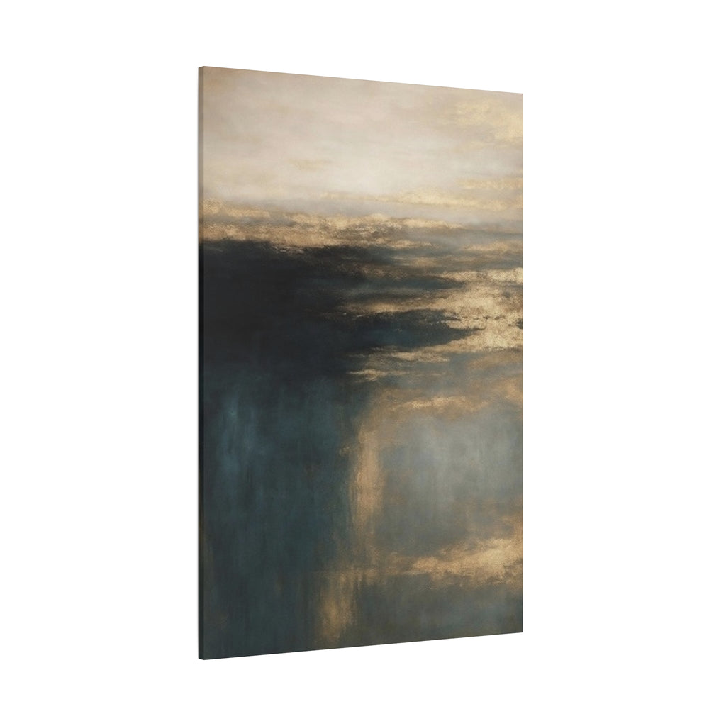 Abstract Stormy Seascape Canvas