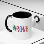 Accent Coffee Mug — "Prove Them Wrong" Colorful Motivational Ceramic Mug (11/15oz)
