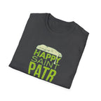 Saint Patrick's Day Beer Tee — "Happy Saint Patrick's Day" Pint Graphic T-Shirt