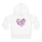 Toddler Heart Doodle Hoodie – Pink Love Icons Pullover