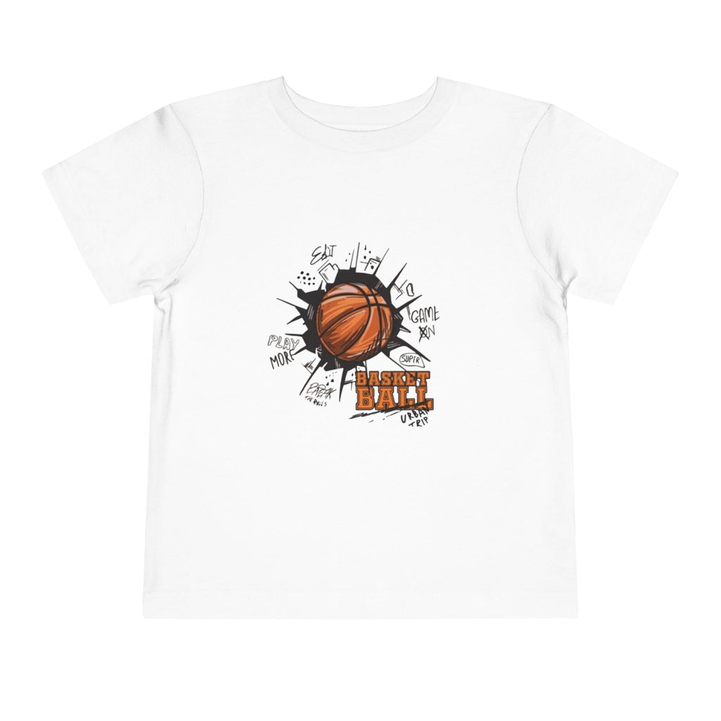 Toddler Basketball Tee - 'Future MVP' Graphic Kids Shirt