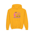 Youth Hoodie - "Cute Smart and a Little Bit Dramatic" Unicorn Pullover