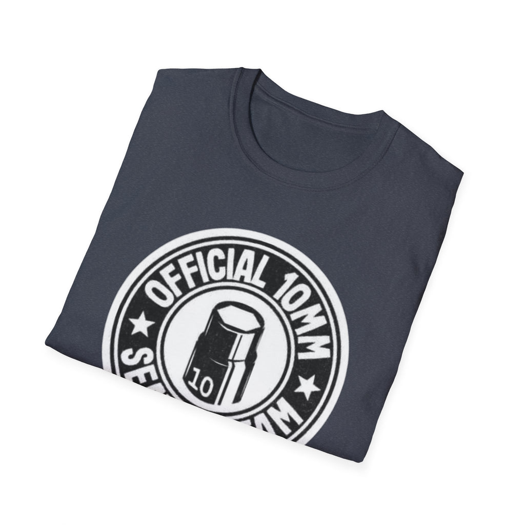 10mm Search Team T-Shirt – 'Official 10MM' Logo Tee