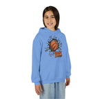 Youth Basketball Hoodie – "Basket Ball" Graphic Pullover for Kids