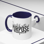 Created with a Purpose Ceramic Mug — Inspirational Ephesians 2:10 Coffee Cup