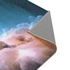 Cosmic Nebula Area Rug — Galactic Cloudscape Floor Accent