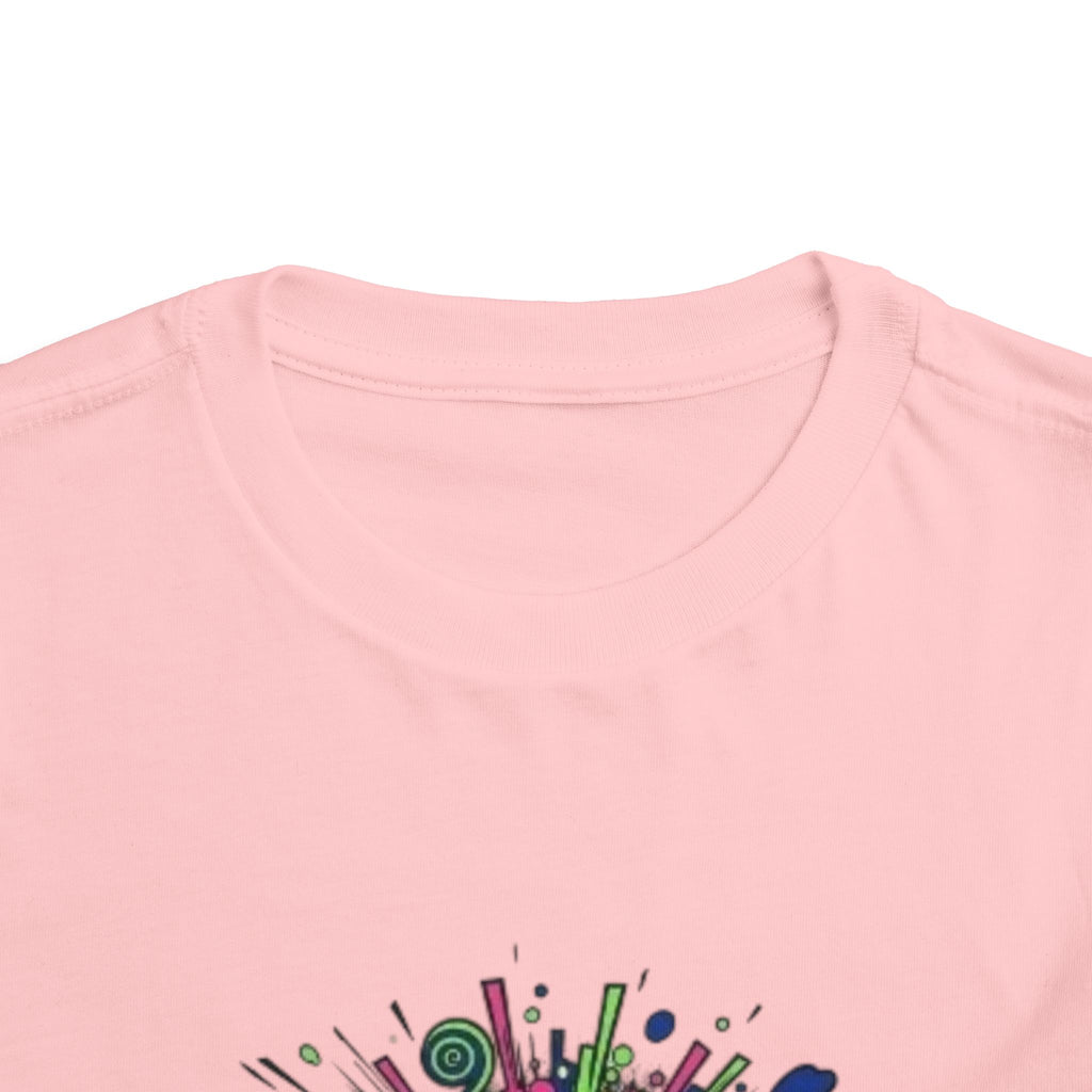 Toddler Tee — 'Embrace Your Weird' Colorful Graffiti Kids Shirt