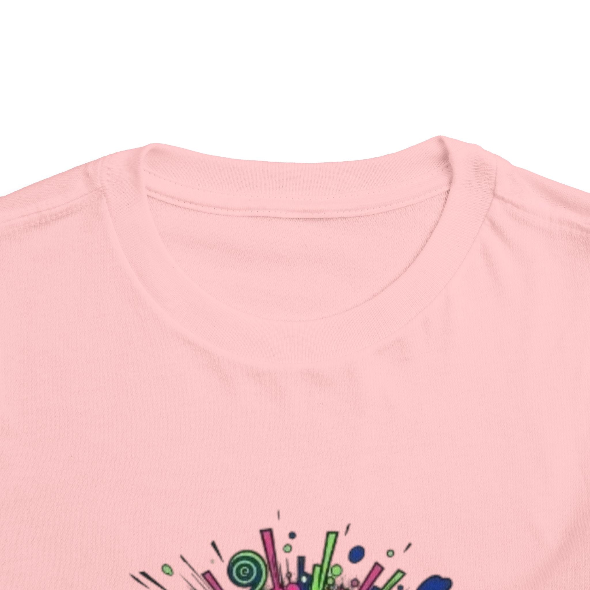 Toddler Tee — 'Embrace Your Weird' Colorful Graffiti Kids Shirt