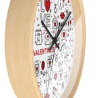Valentine's Day Wall Clock — Love Icons Decorative Clock
