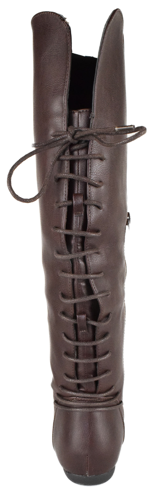 BANK-37 Brown PU TOP MODA