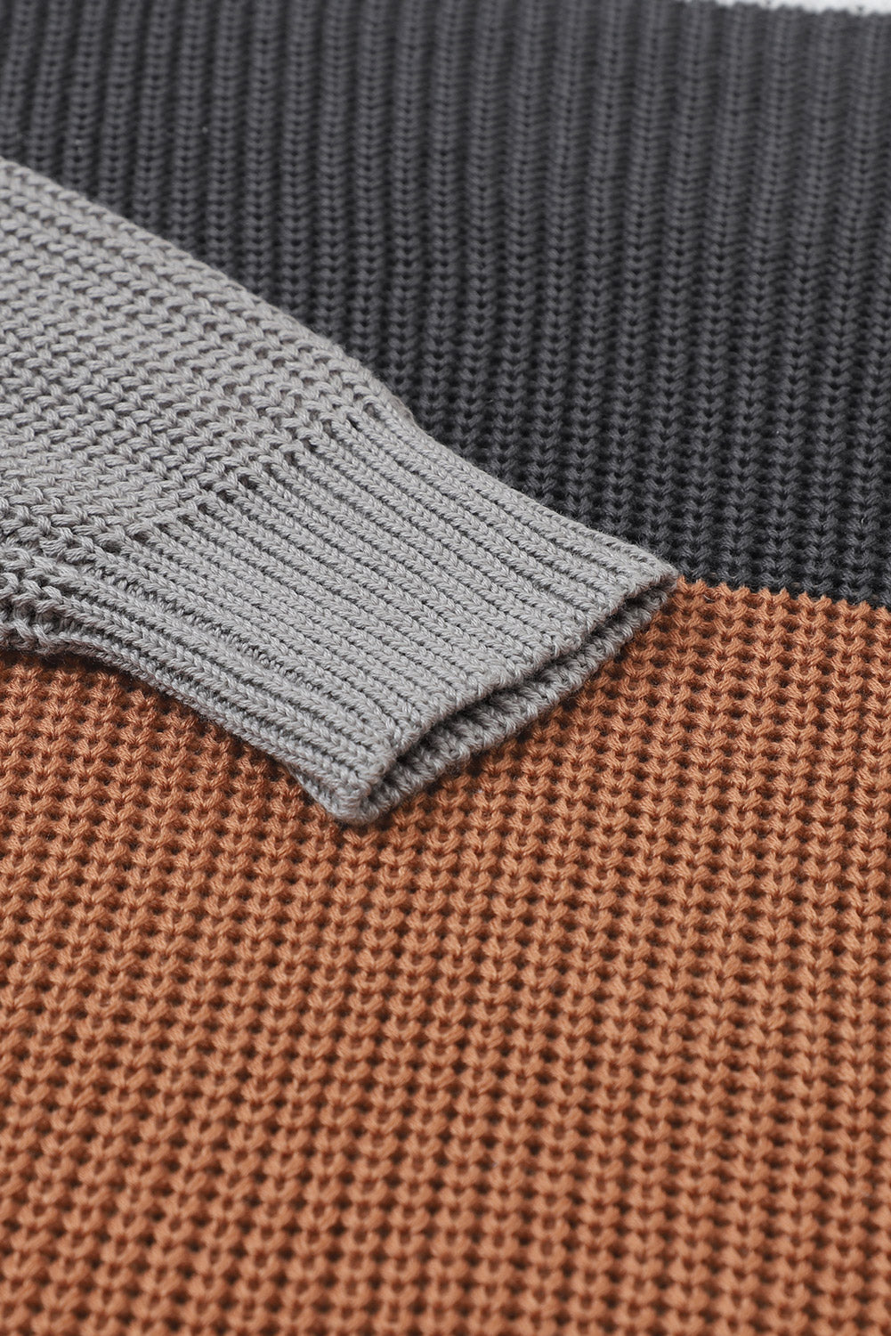 Striped Knitted Autumn Sweater