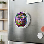 Mardi Gras King Cake Bottle Opener