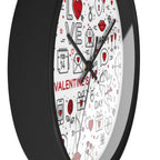 Valentine's Day Wall Clock — Love Icons Decorative Clock