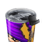 Mardi Gras Gnome 20oz Tumbler — Funny Beaded Parade Travel Cup
