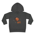 Toddler Basketball Hoodie – 'Ball' Graphic Pullover for Kids