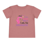 Toddler Tee — Cute Smart and a Little Bit Dramatic Unicorn Shirt