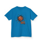 Kids Basketball Tee — Slam Dunk Graphic Shirt