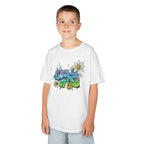 Kids Tee — "Stay Wild" Graffiti Daisy Graphic