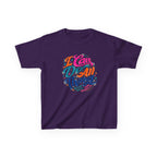 Kids T‑Shirt — "I Can Do All Things" Inspirational Rainbow Tee