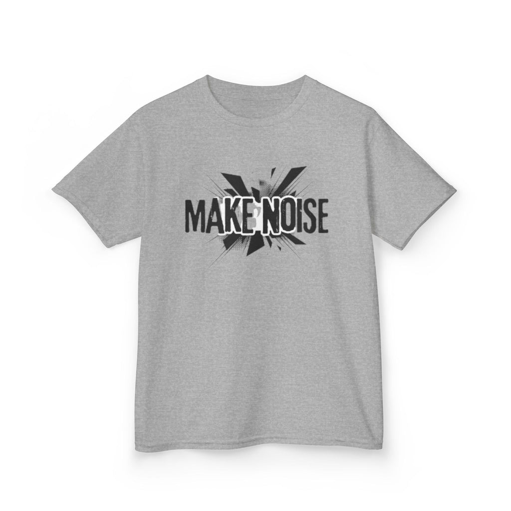 Kids Tee — "Make Noise" Graphic Shirt for Loud, Confident Kids
