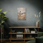 Jesus and Child Walking in Field Canvas Art - Religious Wall Decor