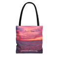 Sunset Beach Tote Bag – "Sweet Skies" Scenic All-Over Print