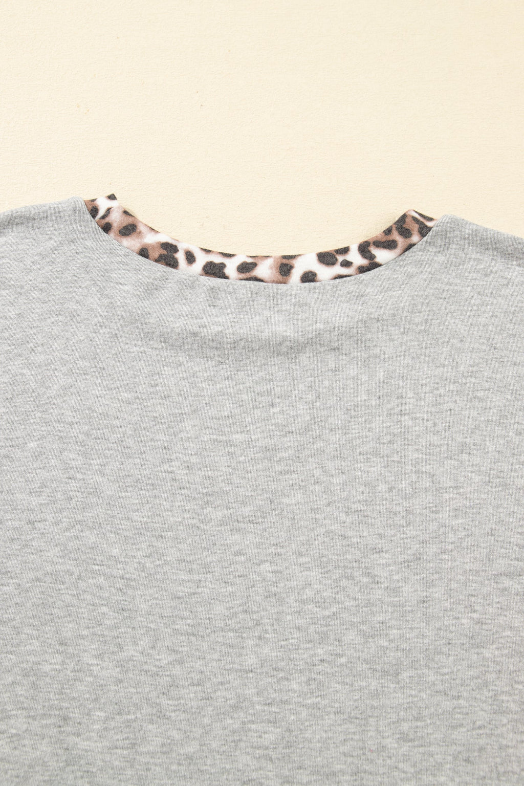 Leopard Patchwork PLUS Sweatshirt
