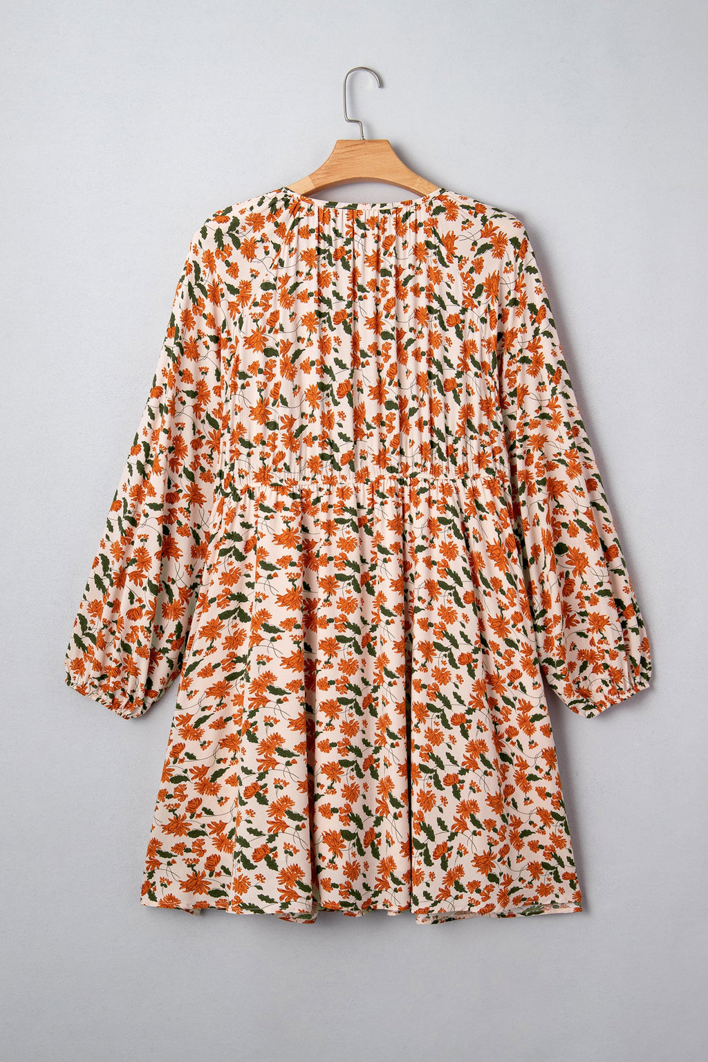 Floral Long Sleeve PLUS Dress