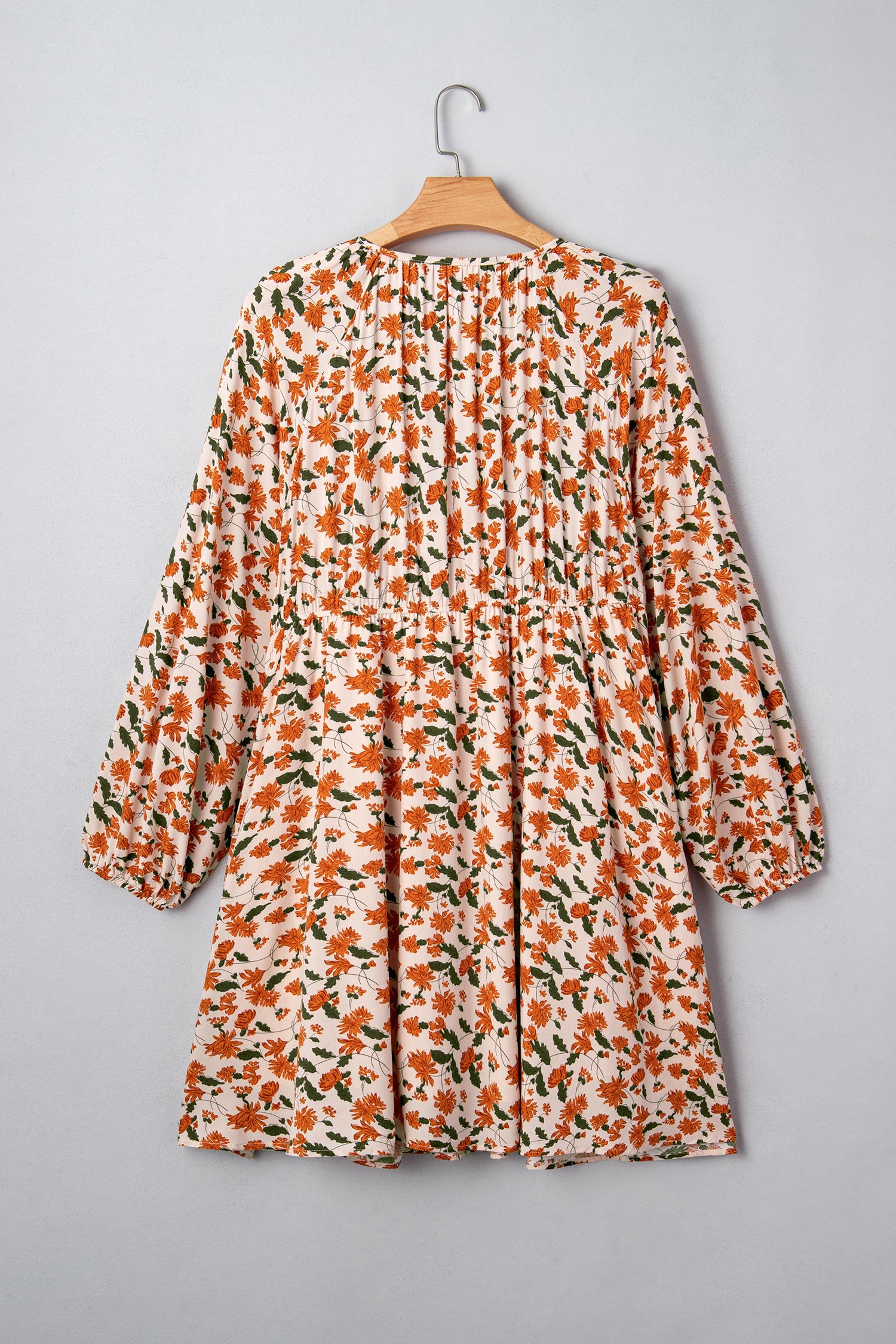 Floral Long Sleeve PLUS Dress