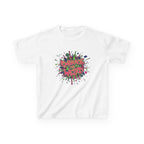 Kids T-Shirt — "Embrace Your Weird" Colorful Splash Graphic