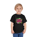 Toddler Tee - "Just Vibes!" Colorful Retro Graphic Kids T‑Shirt