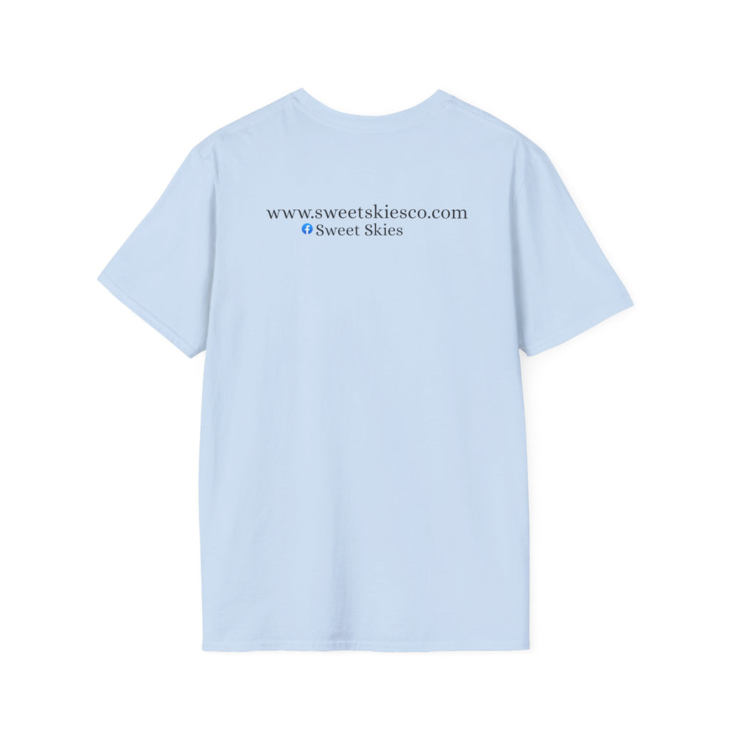 Sweet Skies Logo T-Shirt — Branded Crew Neck Tee