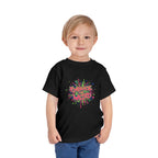 Toddler Tee — 'Embrace Your Weird' Colorful Graffiti Kids Shirt