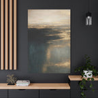 Abstract Stormy Seascape Canvas