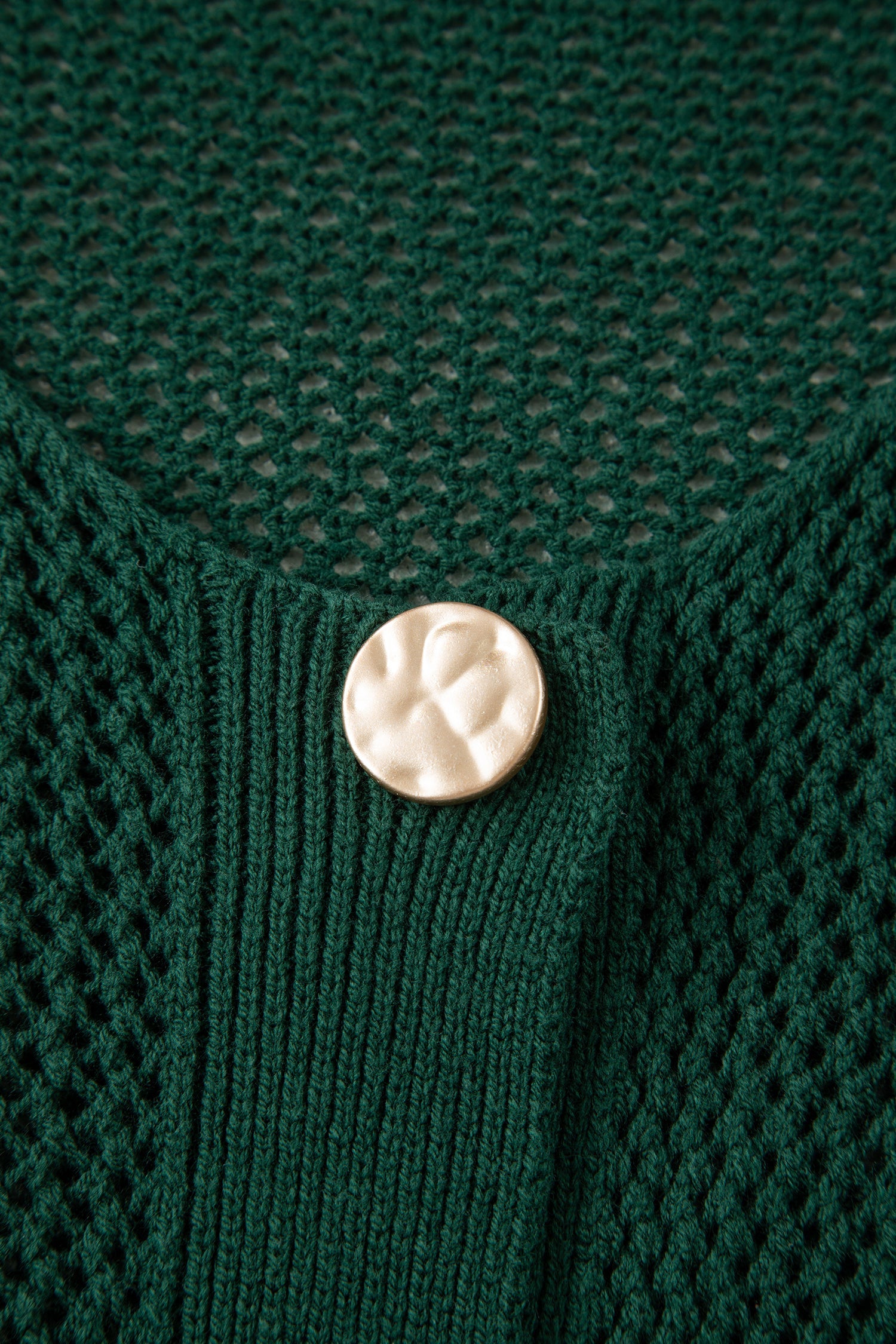 Green with Gold accent PLUS Cardigan