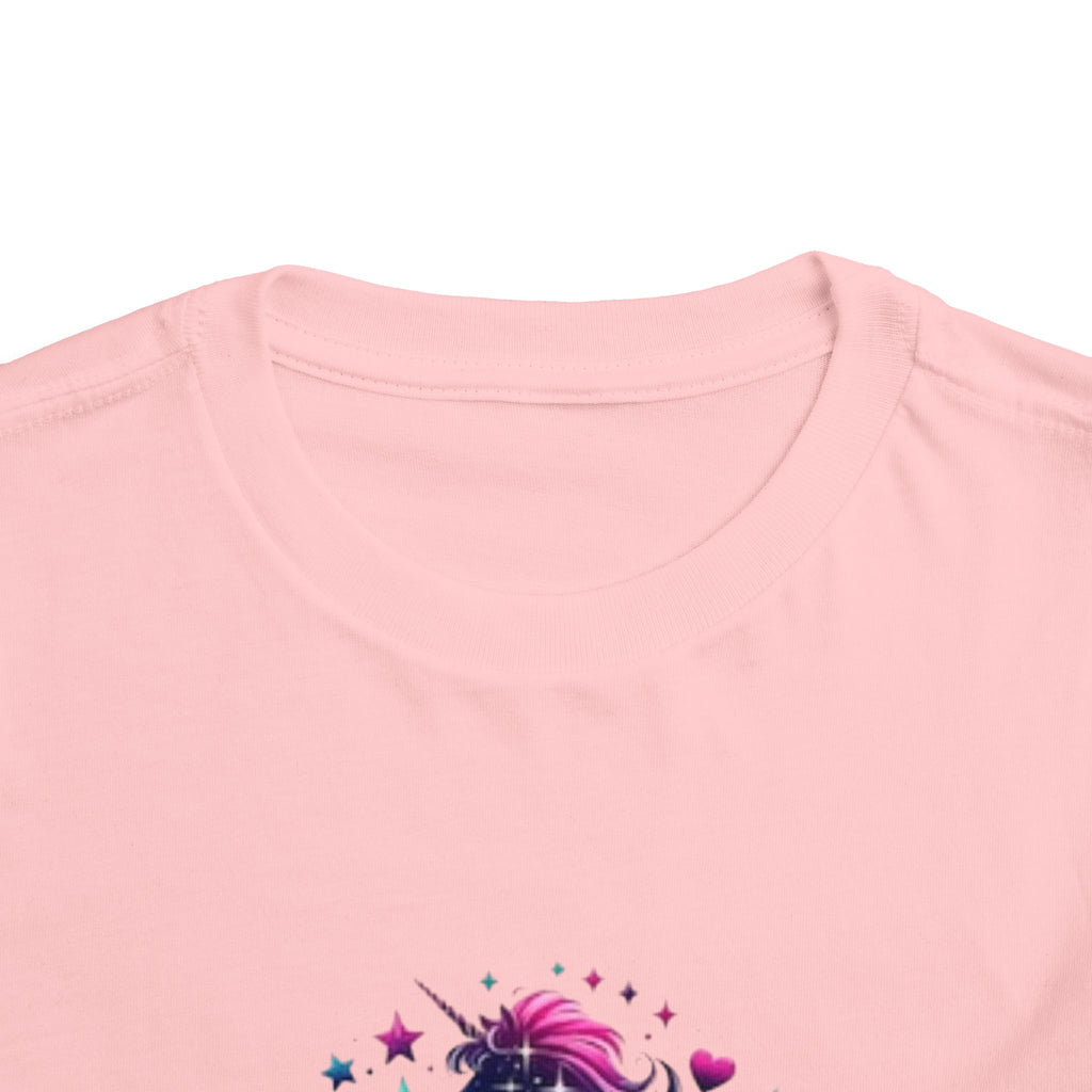 Toddler Tee - "Just a Girl Who Loves Unicorns" Magical Unicorn Shirt