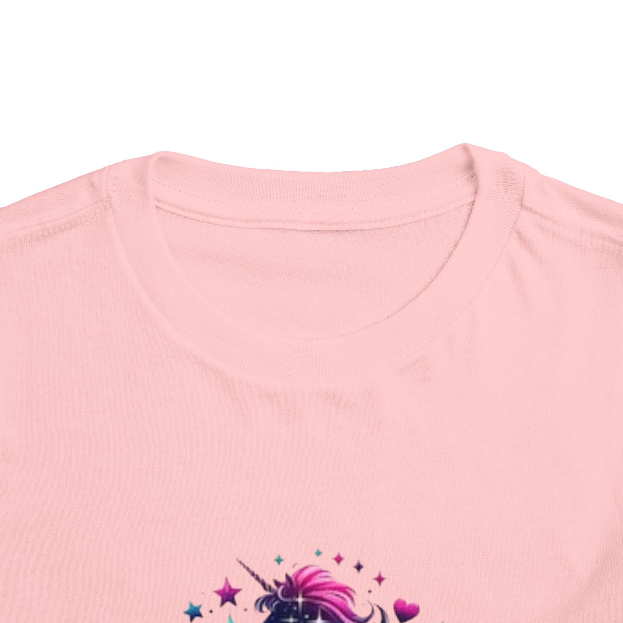 Toddler Tee - "Just a Girl Who Loves Unicorns" Magical Unicorn Shirt